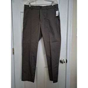 NWT Brooks Brothers Advantage Chino Stretch Clark Fit Men's Pants 35x30 Gray